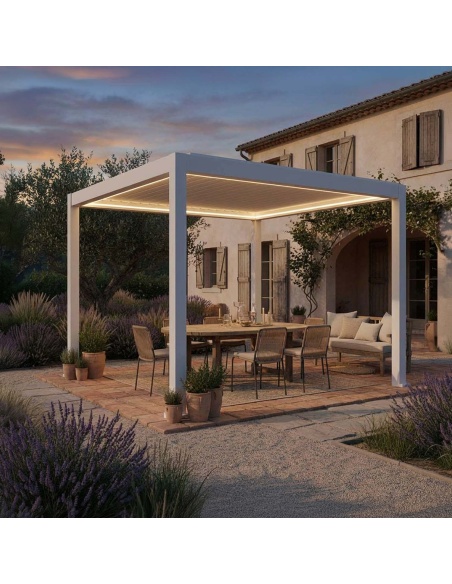 Lyra T6: Pergola Bioclimatica con 6 Tecnologie Uniche