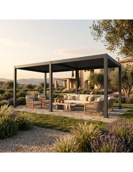 Lyra T6: Pergola Bioclimatica con 6 Tecnologie Uniche