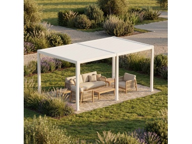 Lyra T6: Pergola Bioclimatica con 6 Tecnologie Uniche