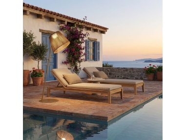Ropelle: Lampada Solare Design da Esterno alta 160 cm