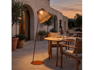 Ropelle: Lampada Solare Design da Esterno alta 160 cm