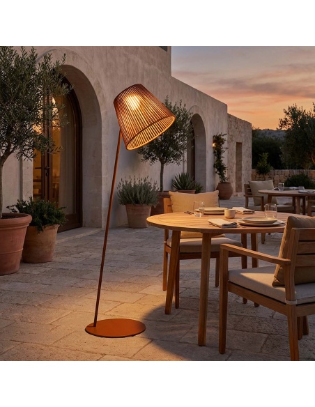 Ropelle: Lampada Solare Design da Esterno alta 160 cm