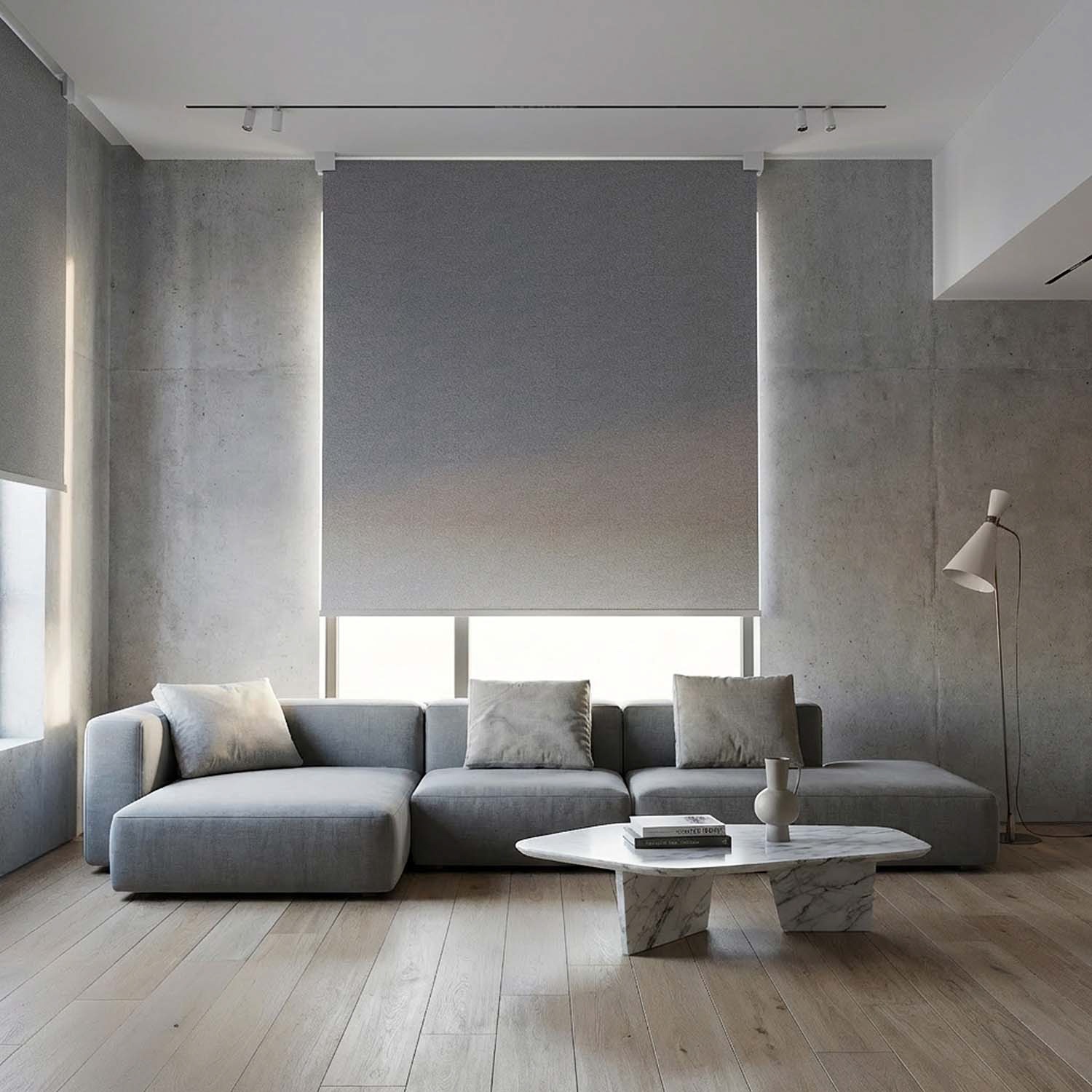 Recta: Tenda a Rullo con Piastra Design Geometrico 2