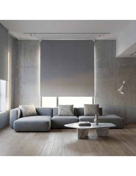 Recta: Tenda a Rullo con Piastra Design Geometrico