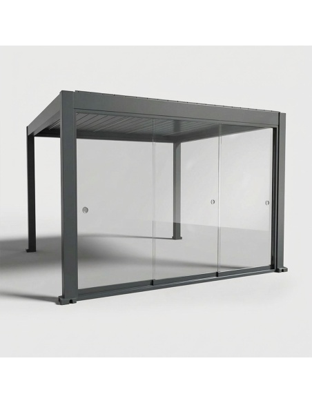Vetrate Scorrevoli per Lyra T6 - Pergola Chiusa con Vetri
