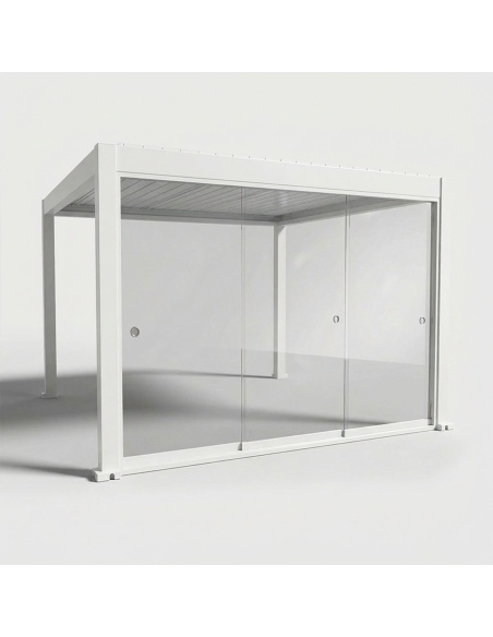 Vetrate Scorrevoli per Lyra T6 - Pergola Chiusa con Vetri