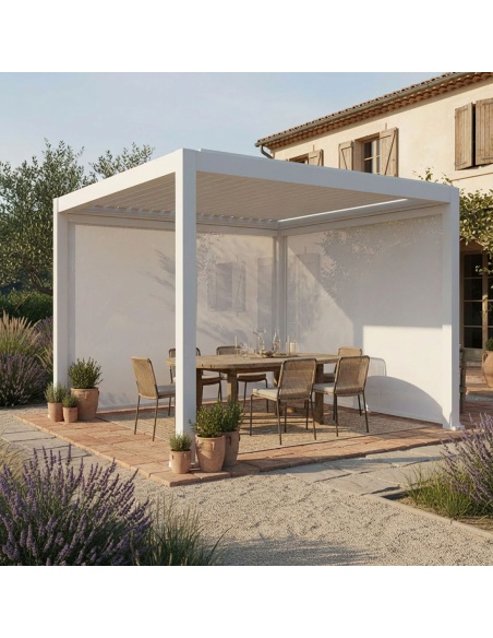 Manual Zip Screen - Chiusura ZIP per Pergola Lyra T6
