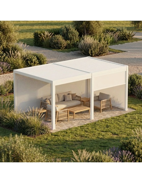Manual Zip Screen - Chiusura ZIP per Pergola Lyra T6