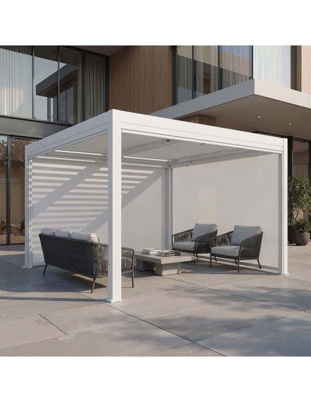 Manual Zip Screen - Chiusura ZIP per Pergola Lyra T6