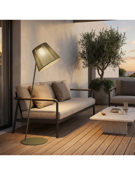 Ropelle: Lampada Solare Design da Esterno alta 160 cm