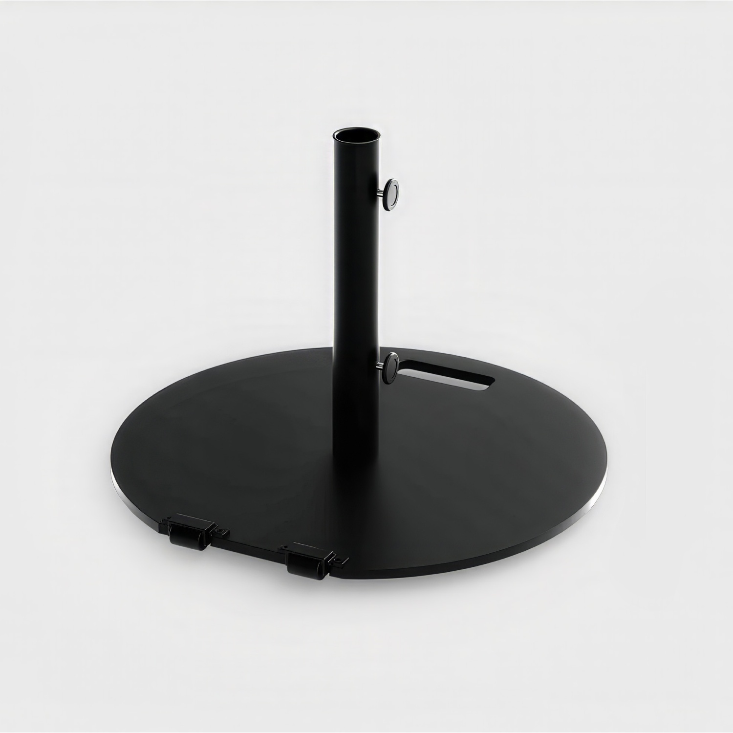 Base ombrellone rotonda acciaio 25kg - Compatibile con Klika e Lybra