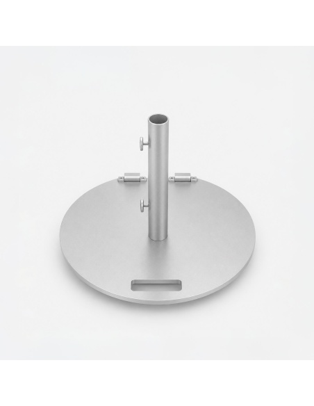 Base ombrellone rotonda acciaio 25kg - Compatibile con Klika e Lybra