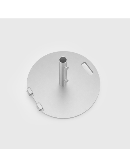 Base ombrellone rotonda acciaio 25kg - Compatibile con Klika e Lybra