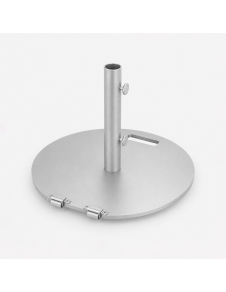 Base ombrellone rotonda acciaio 25kg - Compatibile con Klika e Lybra