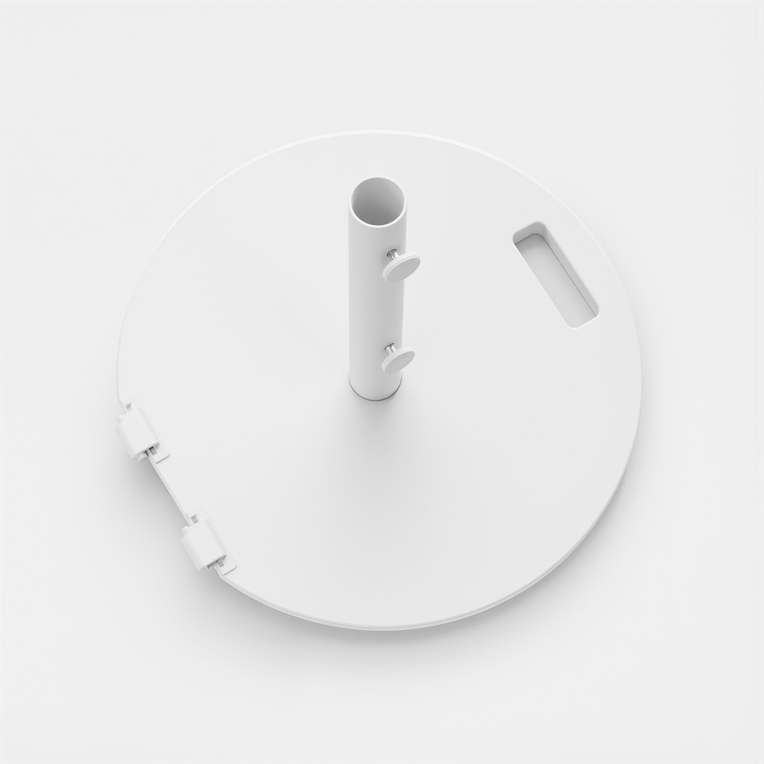Base ombrellone rotonda acciaio 25kg - Compatibile con Klika e Lybra 2
