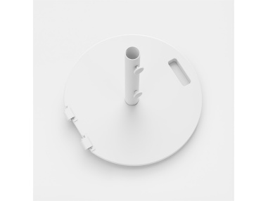 Base ombrellone rotonda acciaio 25kg - Compatibile con Klika e Lybra