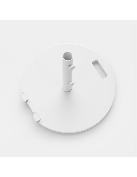 Base ombrellone rotonda acciaio 25kg - Compatibile con Klika e Lybra