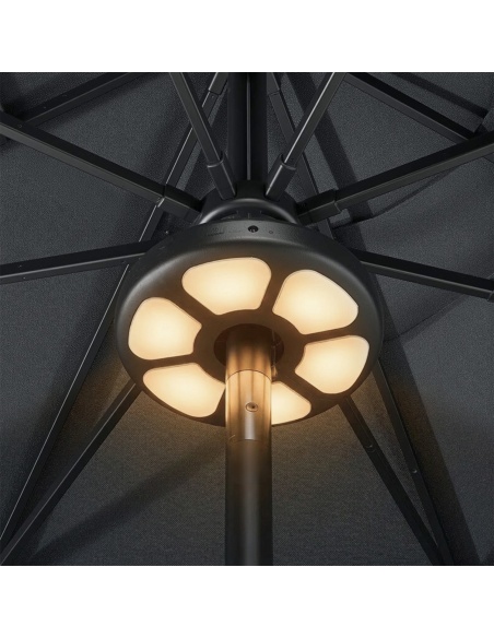 Luce LED a clip per ombrellone - Compatibile con Klika e Lybra