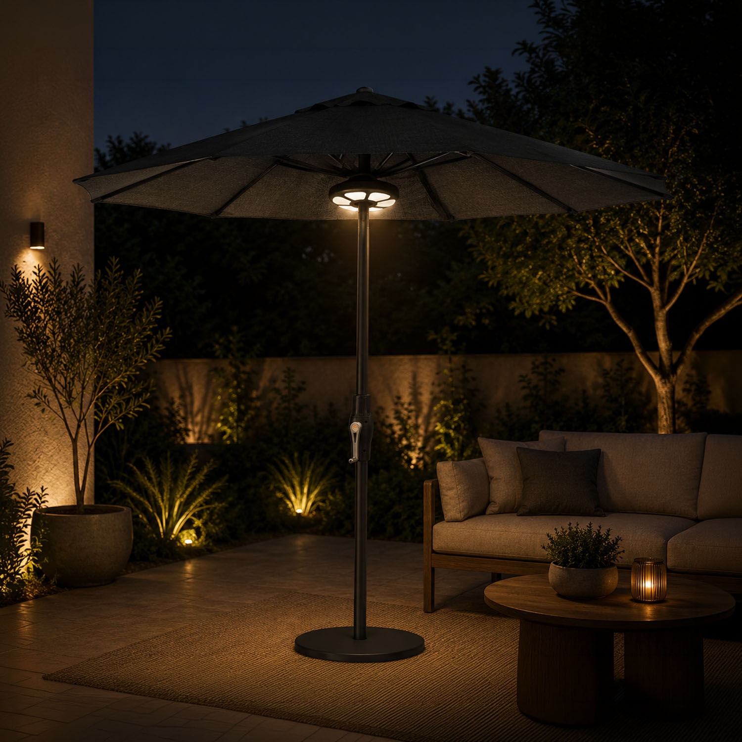 Luce LED a clip per ombrellone - Compatibile con Klika e Lybra 2