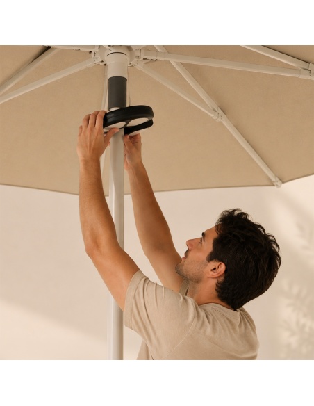 Luce LED a clip per ombrellone - Compatibile con Klika e Lybra