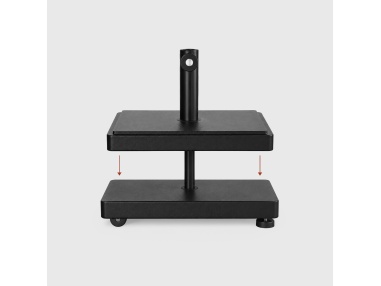 Peso aggiuntivo quadrato 9kg - Base ombrellone quadrata cemento