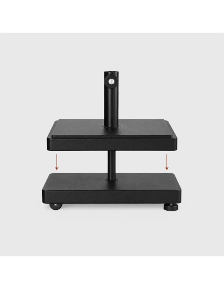 Peso aggiuntivo quadrato 9kg - Base ombrellone quadrata cemento