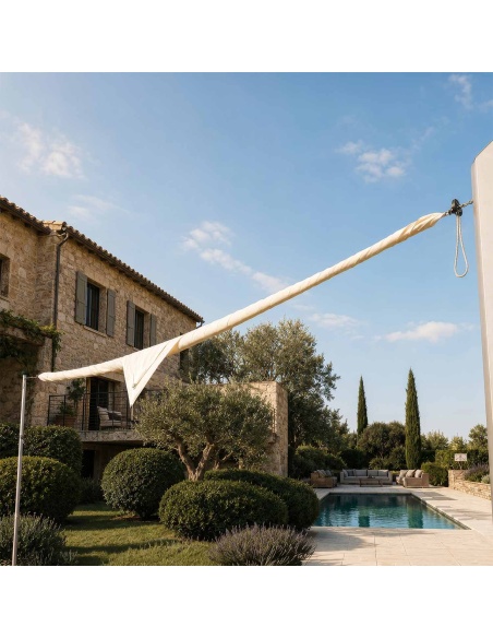 EZ Breez Furl  Impermeabile: Vela con Avvolgitore Manuale in 90 Secondi