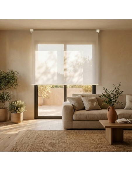 Tenda a Rullo Luminosa per Interni, Recta Satin