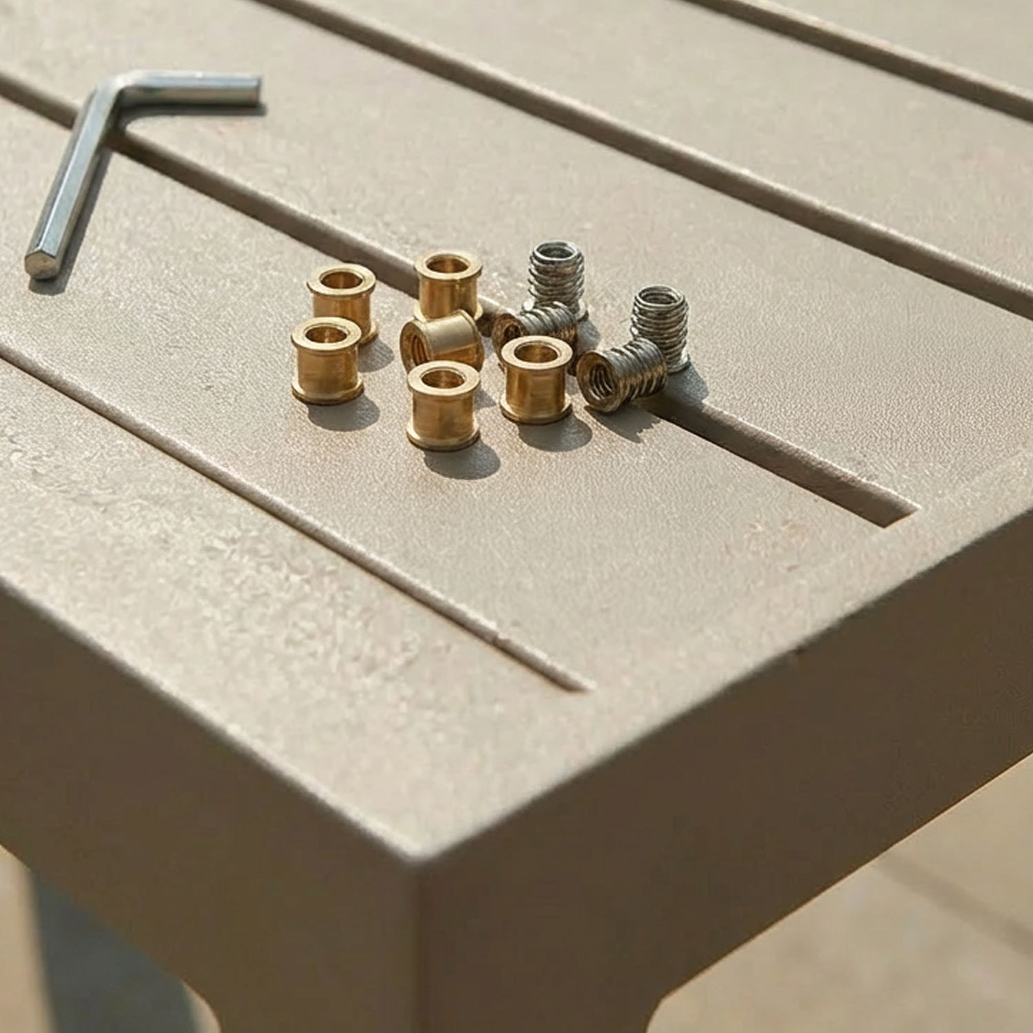 Boccole e inserti: metallo su metallo