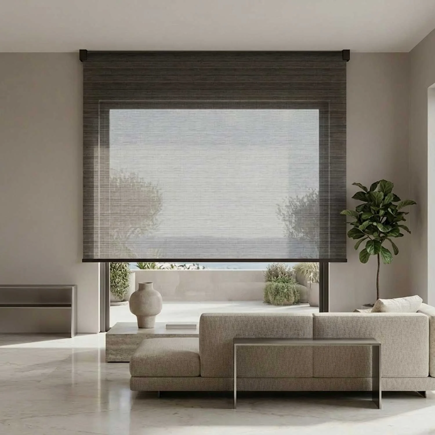 Brush Collection Granite Grey – piastra Espresso Brown