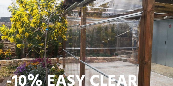 Sconto 10% Su Tende A Caduta Trasparenti Easy Clear